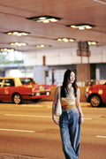 Ladies Hollow out Vest Top Loose Korean Layering Lazy Spring Summer New Arrival ort Length Single Button